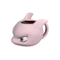 BECHER Pokemon 3D Mewtu Rosa 430 ml - Rosa, Keramik (0.43L) - United Labels