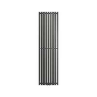 BADHEIZKÖRPER Stella 480x1800 mm Anthrazit mit Mittelanschluss - Anthrazit, Metall (48/180/5cm) - LuxeBath