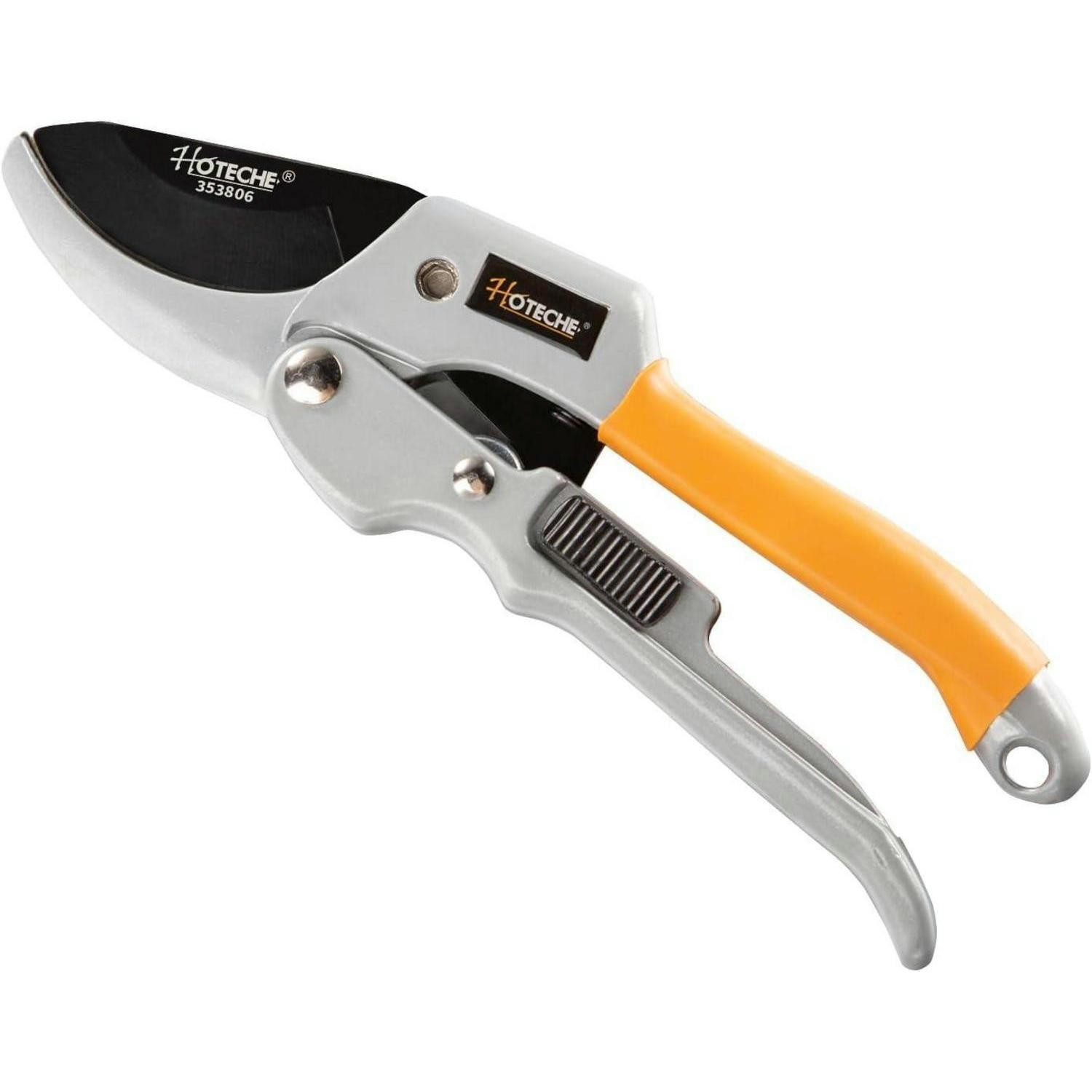 GARTENSCHERE 200 mm SK5 Klinge Teflonbeschichtet - Orange, Metall (10/2/20cm)