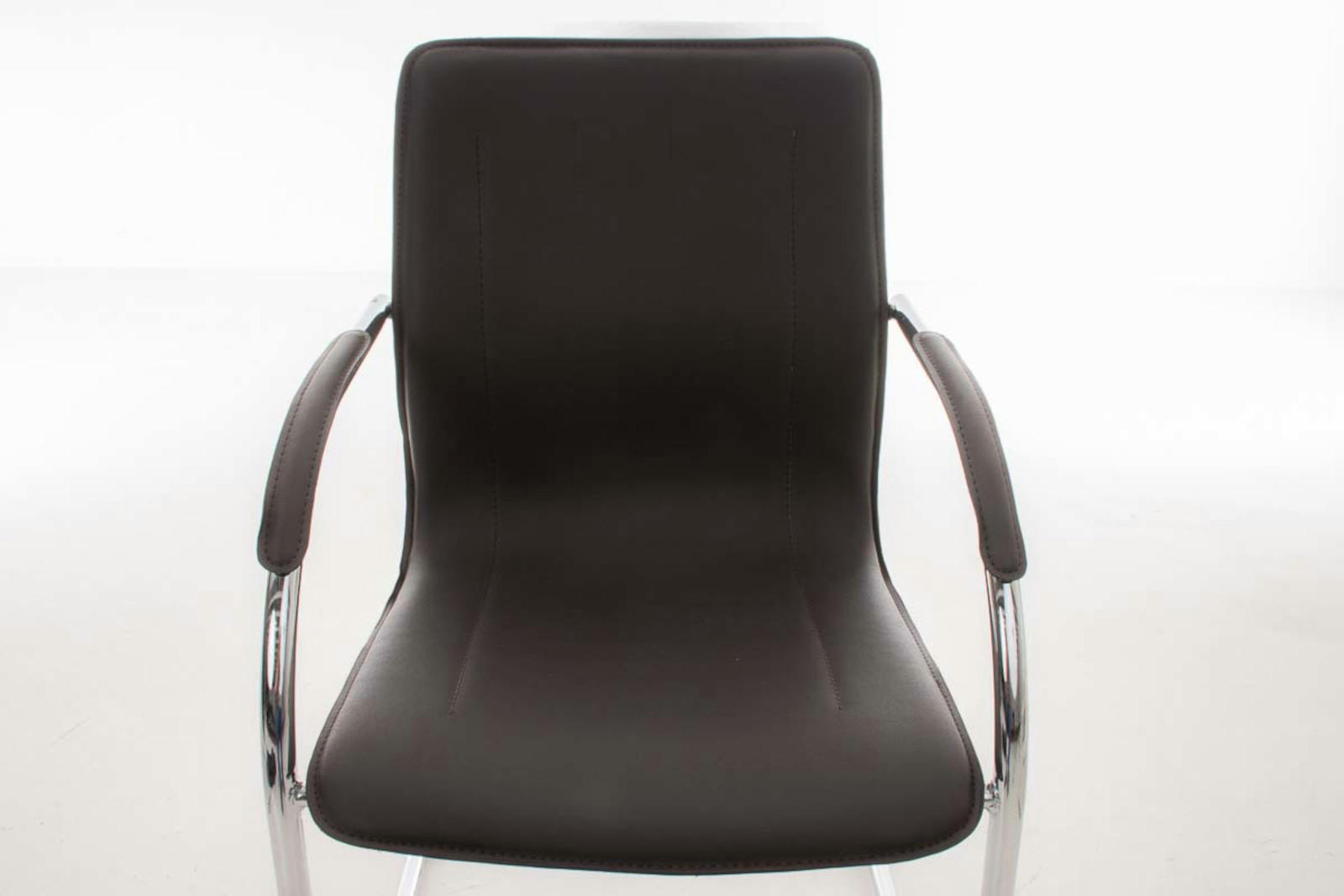 SCHWINGSTUHL Lederlook braun - Braun, Textil/Metall (56/94/52cm) - CLP
