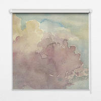 VNÚTORNÁ roleta - okenná roleta - roleta - 100x180 cm - Farebná obloha - pink, plast (100/180/0.5cm) - TULUP