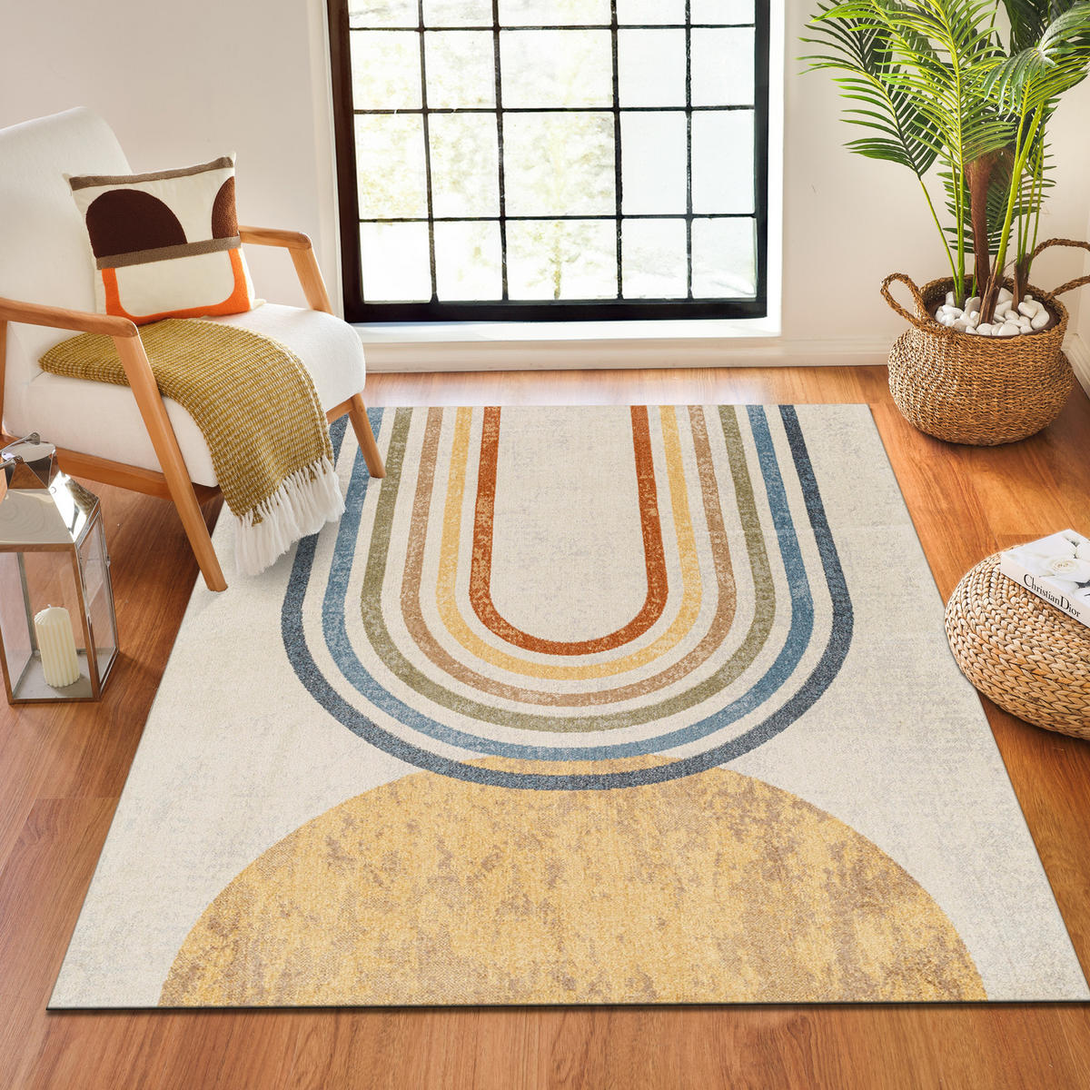 WASCHBARER TEPPICH Barbara 200/275 cm Beige - Beige, Textil (200/275cm) - LIVABLISS