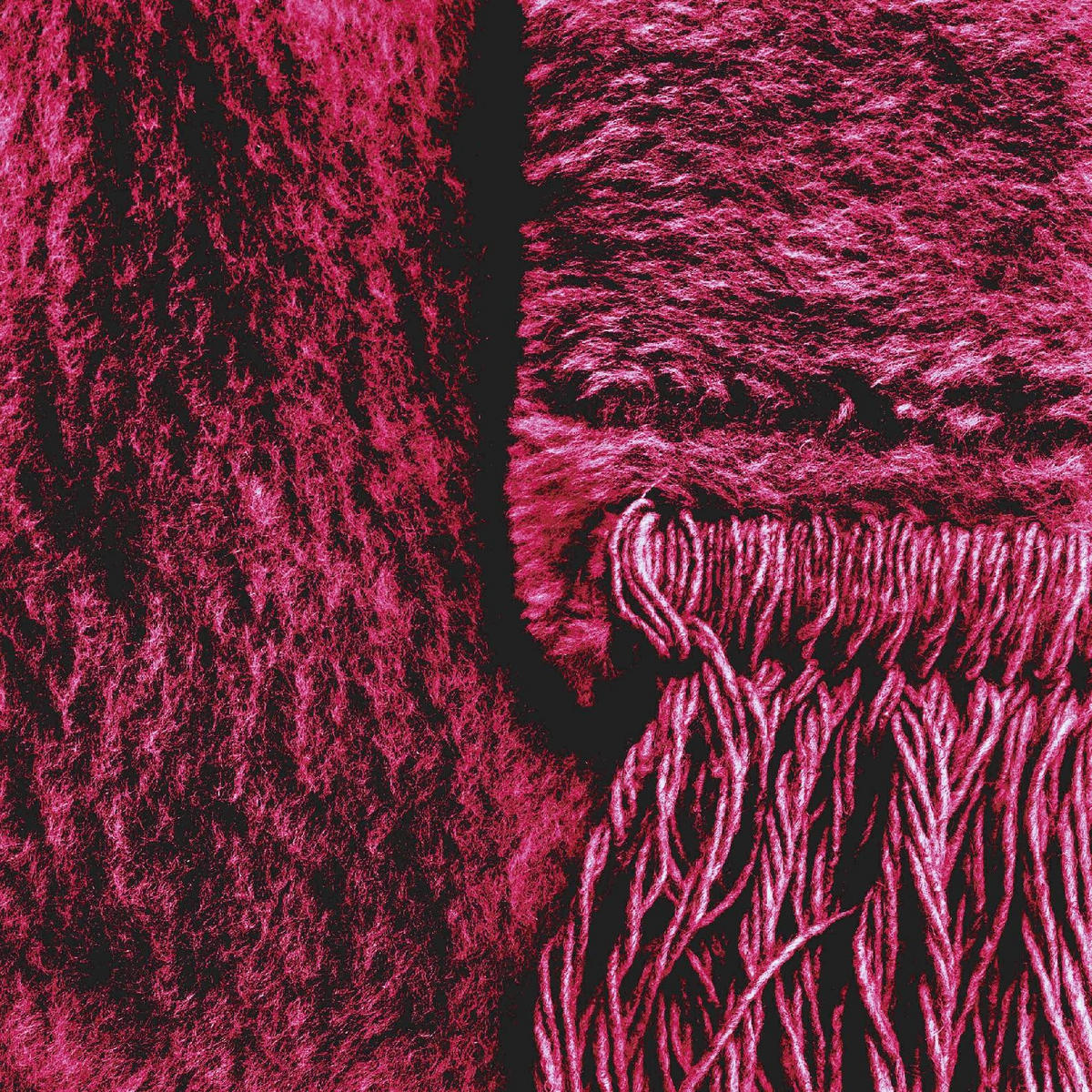 BETTDECKE, 2 x 1.5 m, Rot - Rot, Textil (150/200cm) - KADAX