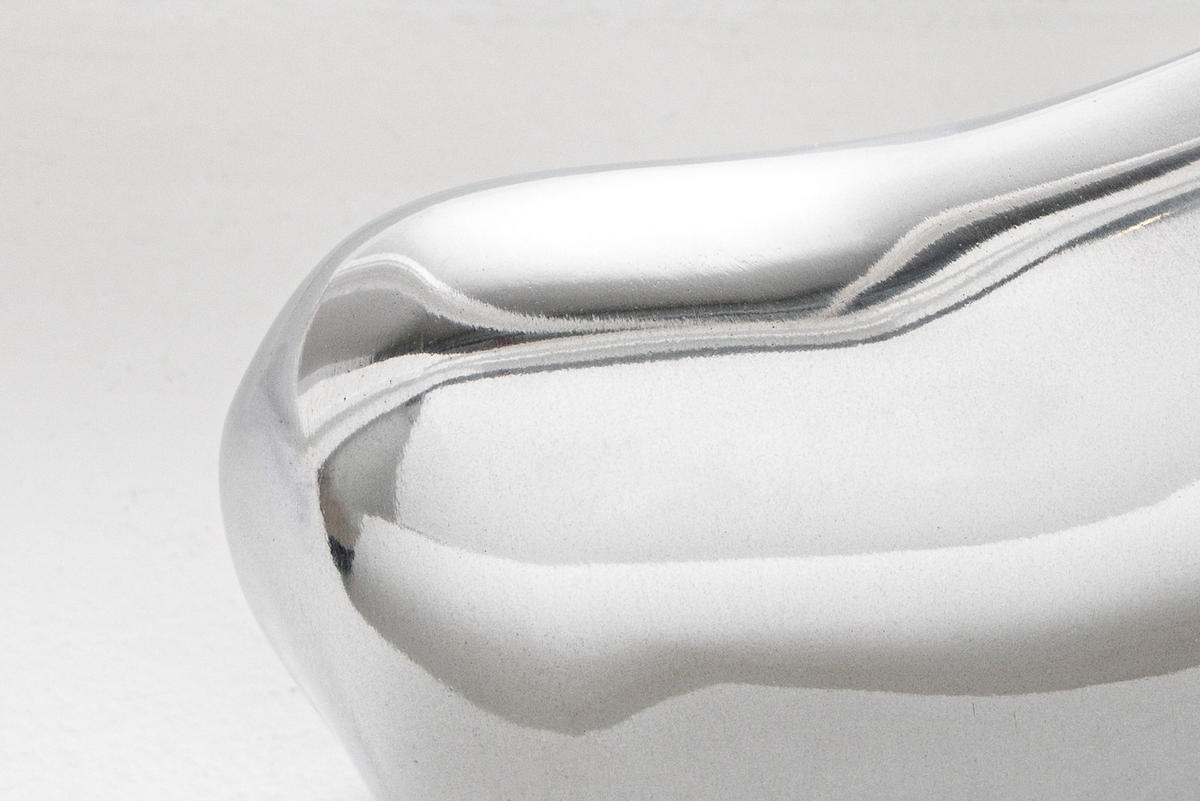 DEKORATION BIG BULL Metall Silber 15 cm - Silberfarben, Metall (16/15/11cm) - riess-ambiente