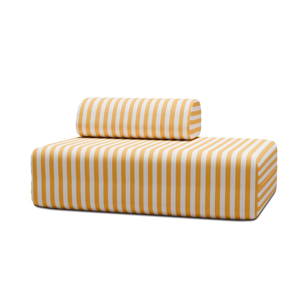 Kimo 2-Sitzer-Gartensofa Gelb 95x70.5x148 cm
