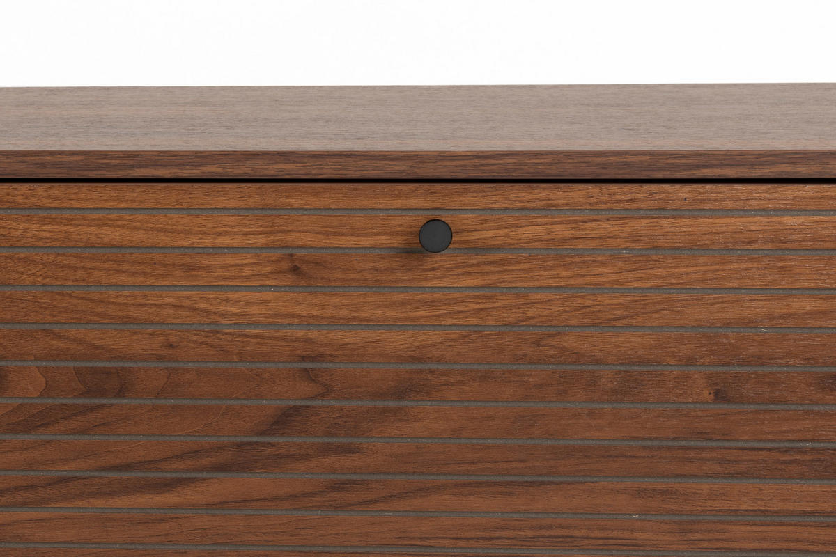 BEISTELLTISCH Stripes - Braun - 40/120/50 cm - Braun, Holz (40/120/50cm)