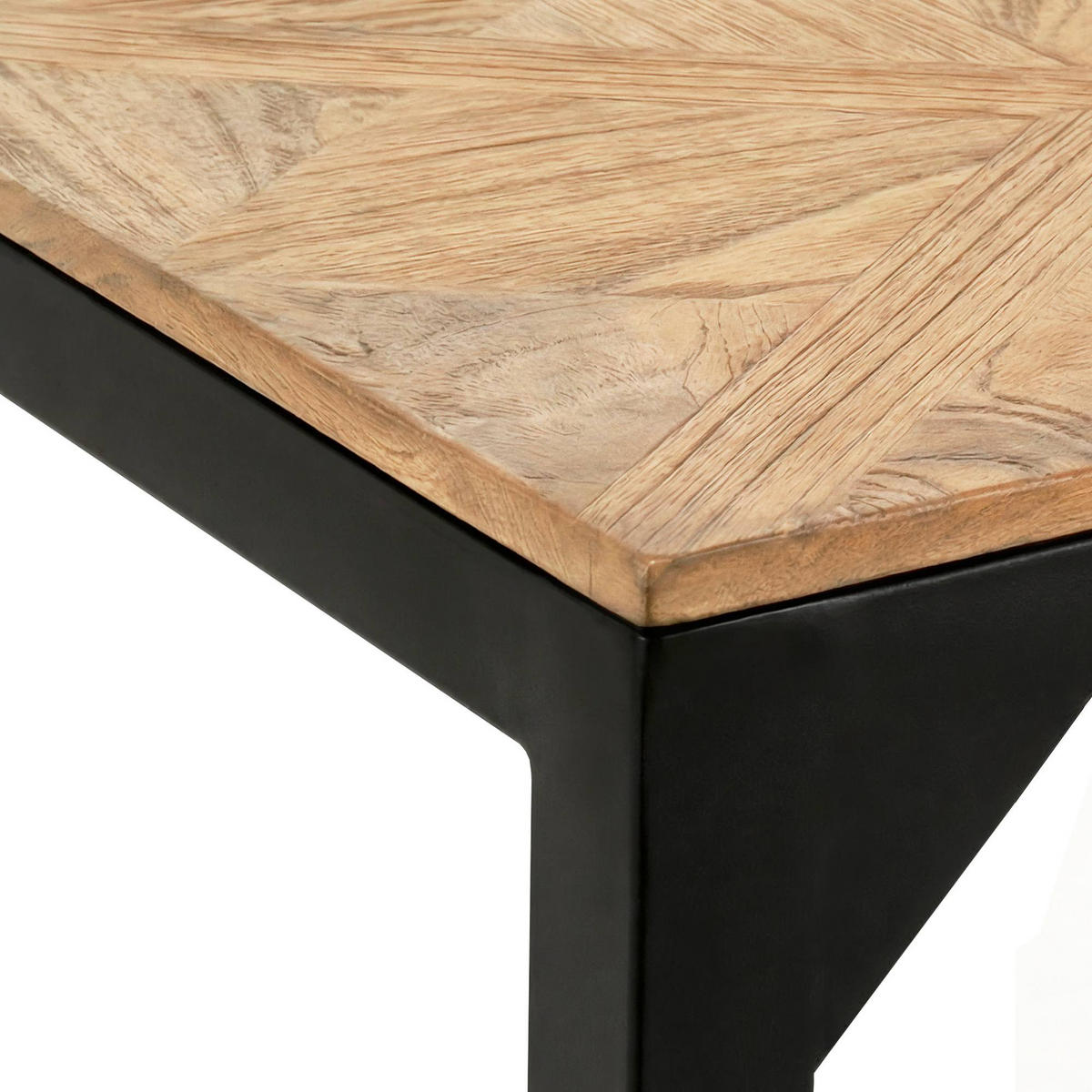 BEISTELLTISCH Marit eckig 45x35x61cm Holz Natura Kleiner - Naturfarben, Holz (35/45/61cm) - DELUKE
