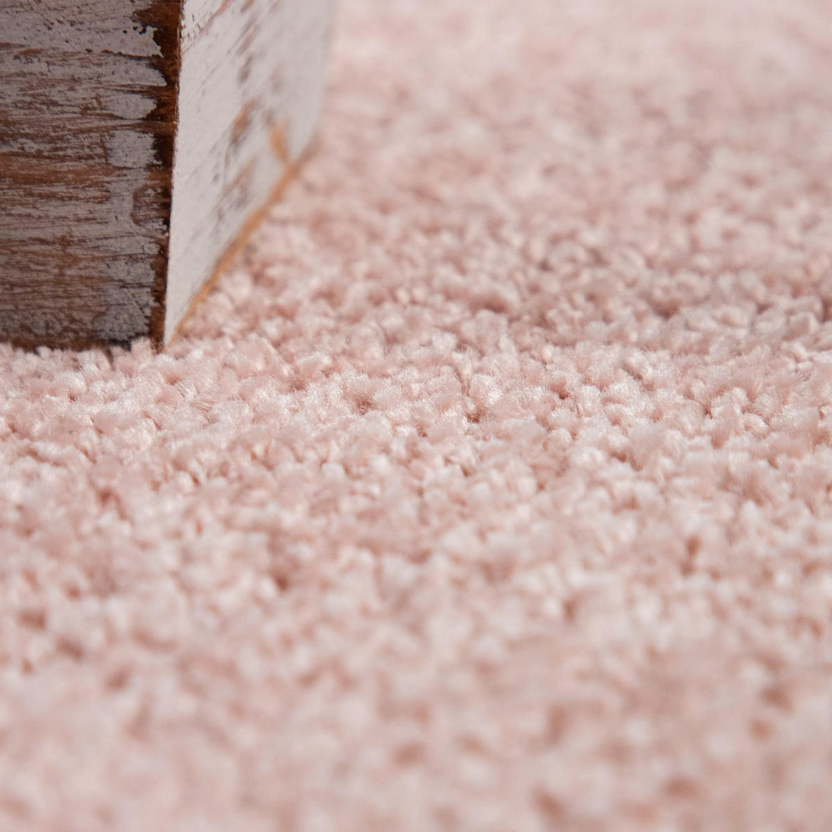 FLACHWEBETEPPICH Rosa Ø 120 cm - Rosa, Kunststoff (120/120cm) - TT Home