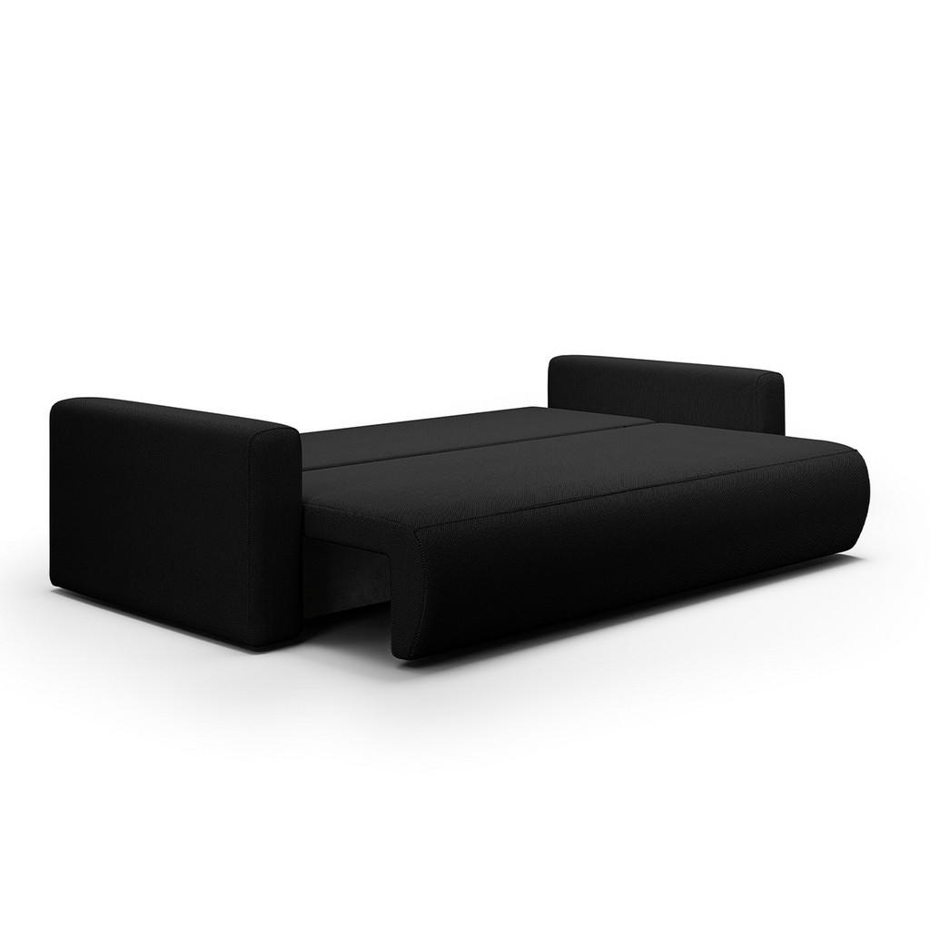 Thumbnail - Petits-meubles Sofa, Schwarz, Holz, 238x82x105 cm, Wohnzimmer, Sofas & Couches, Sofas, 3-Sitzer Sofas