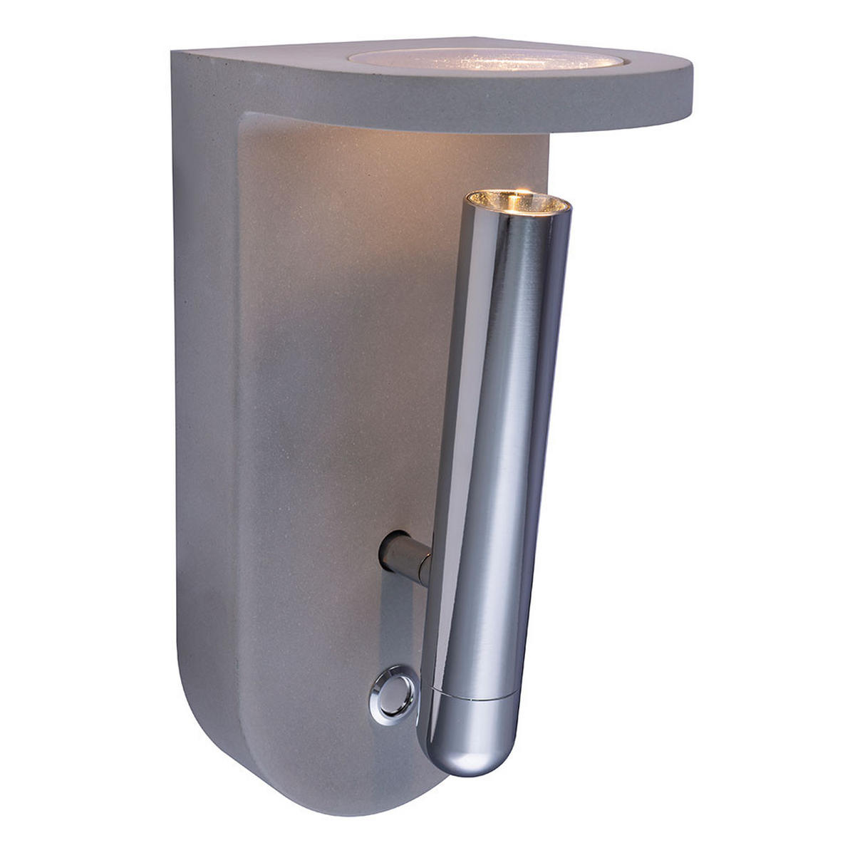 LED WANDLEUCHTE TIMO Grau - Grau, Stein (10.5/22/12cm) - Globo Lighting