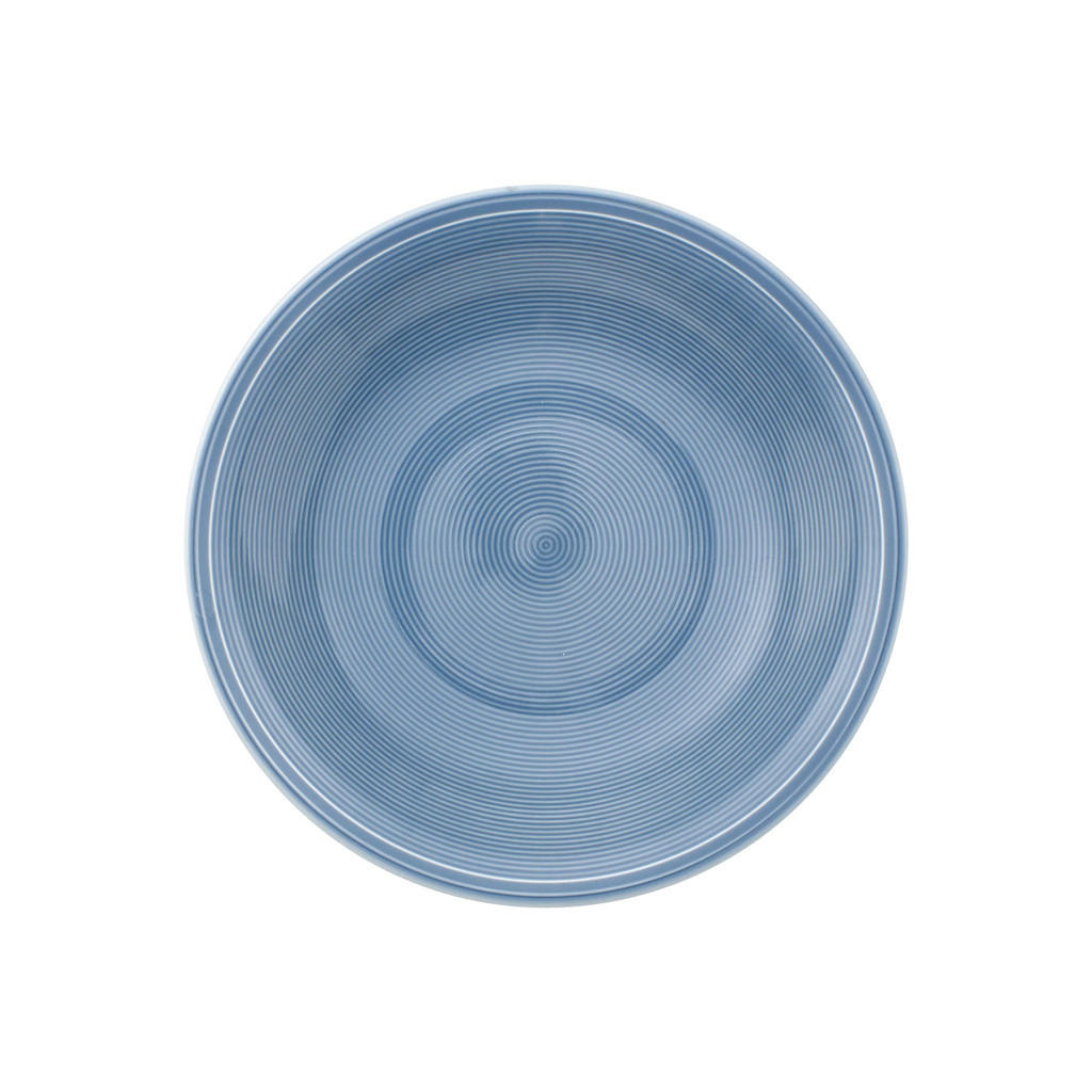SUPPENTELLER Color Loop Horizon ø 23,1 cm 6er Set - Hellblau, Keramik (23.1cm) - like.Villeroy & Boch