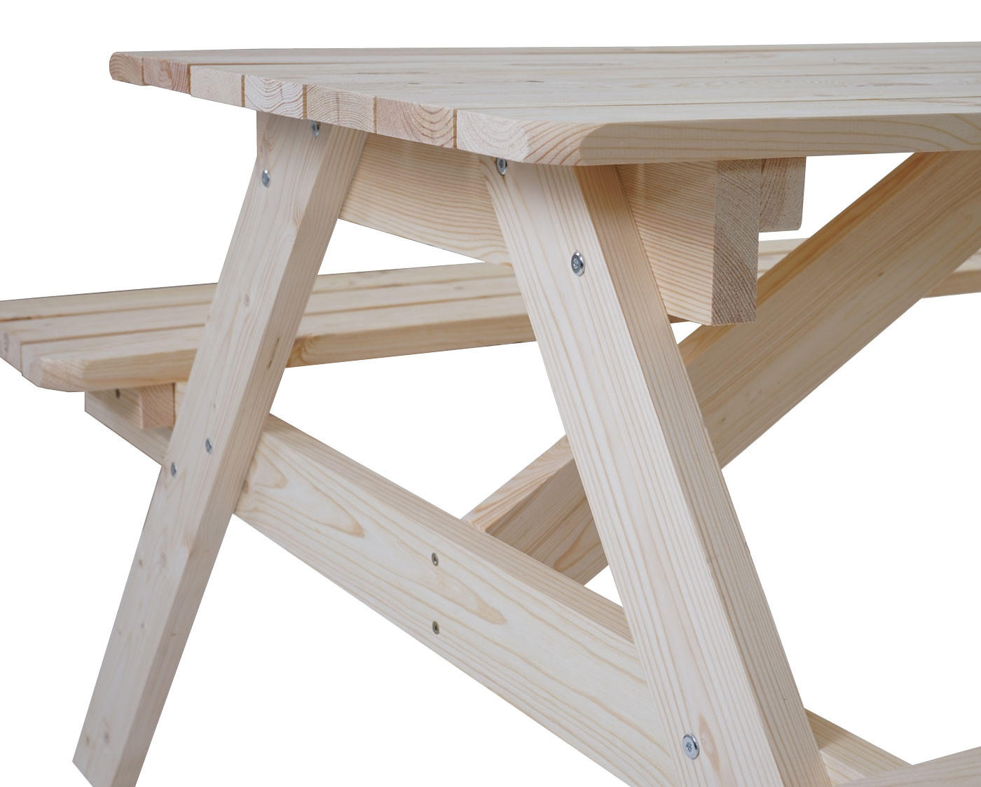 BIERGARTEN-GARNITUR Braun - Braun, Holz - MCW