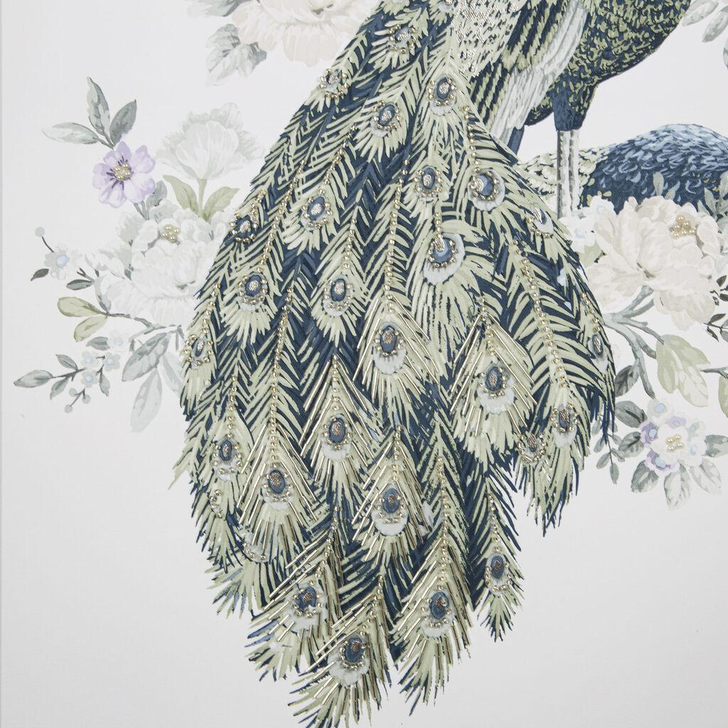 LEINWANDBILD Belvedere - 70x50cm - Blau, Holzwerkstoff (50/3cm) - Graham & Brown