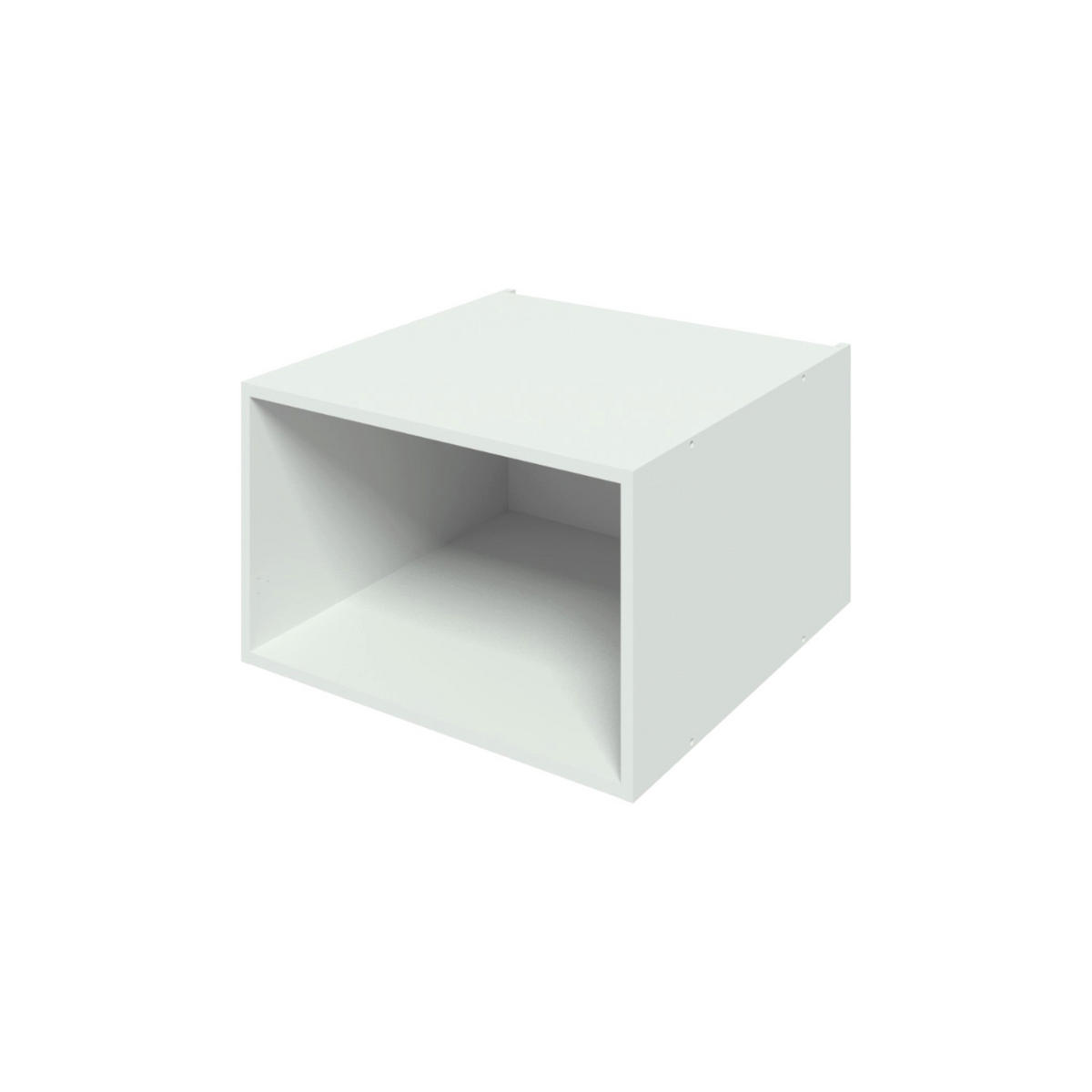 HÄNGESCHRANK – 60 cm – KU-NS60 – Lunara – Weiß Hochglanz - Weiß, Holzwerkstoff (60/36/56cm) - hi-markt