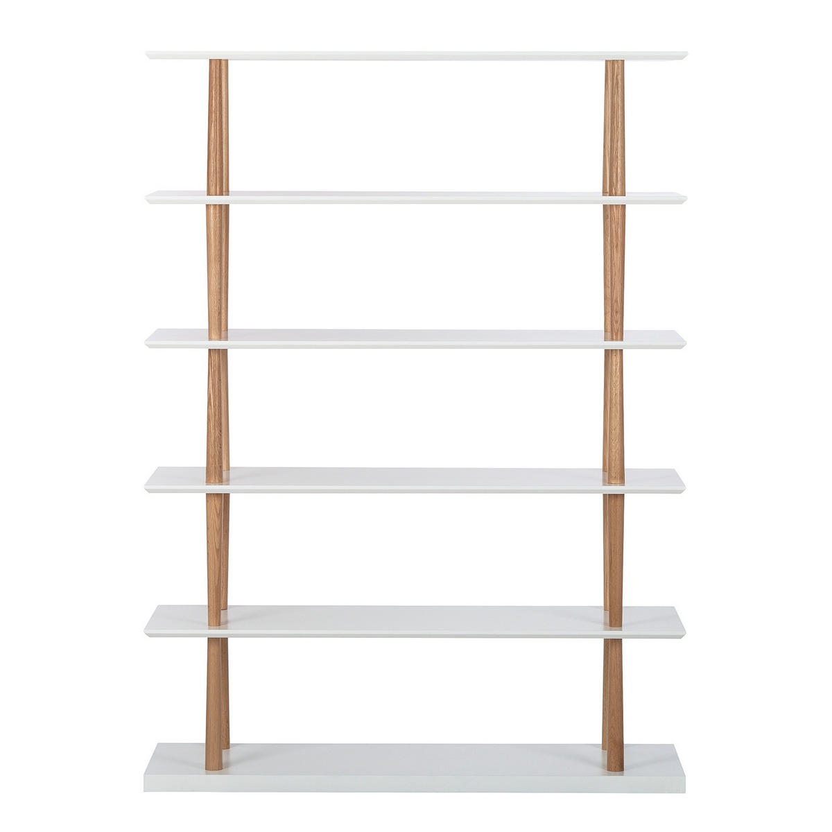 REGAL - Weiß, Holz/Holzwerkstoff (120/168/39cm) - home24