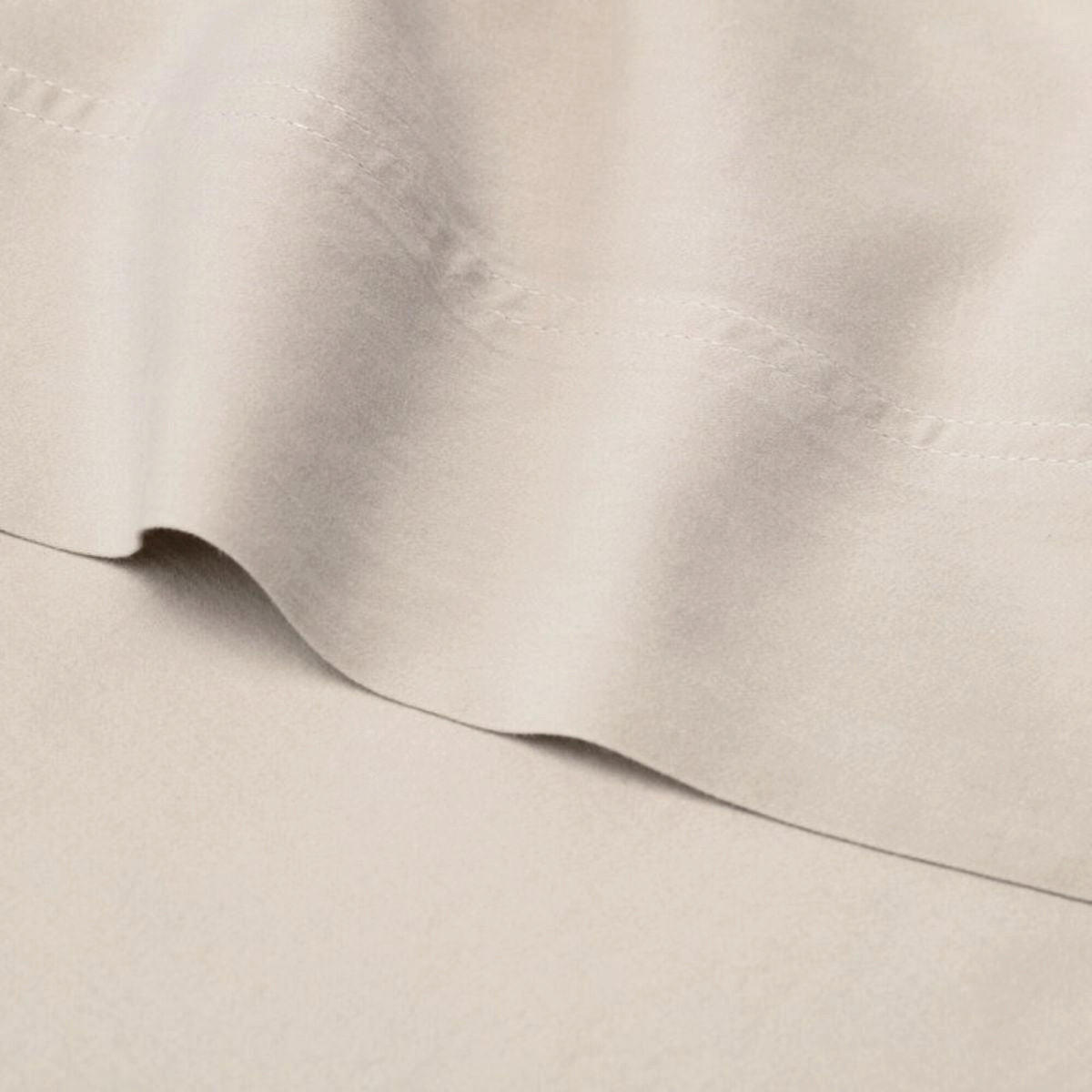 BETTLAKEN. Baumwolle 100%. Satin 300 Fäden. “LISBON” - Beige, Textil (160/280cm) - SOWL
