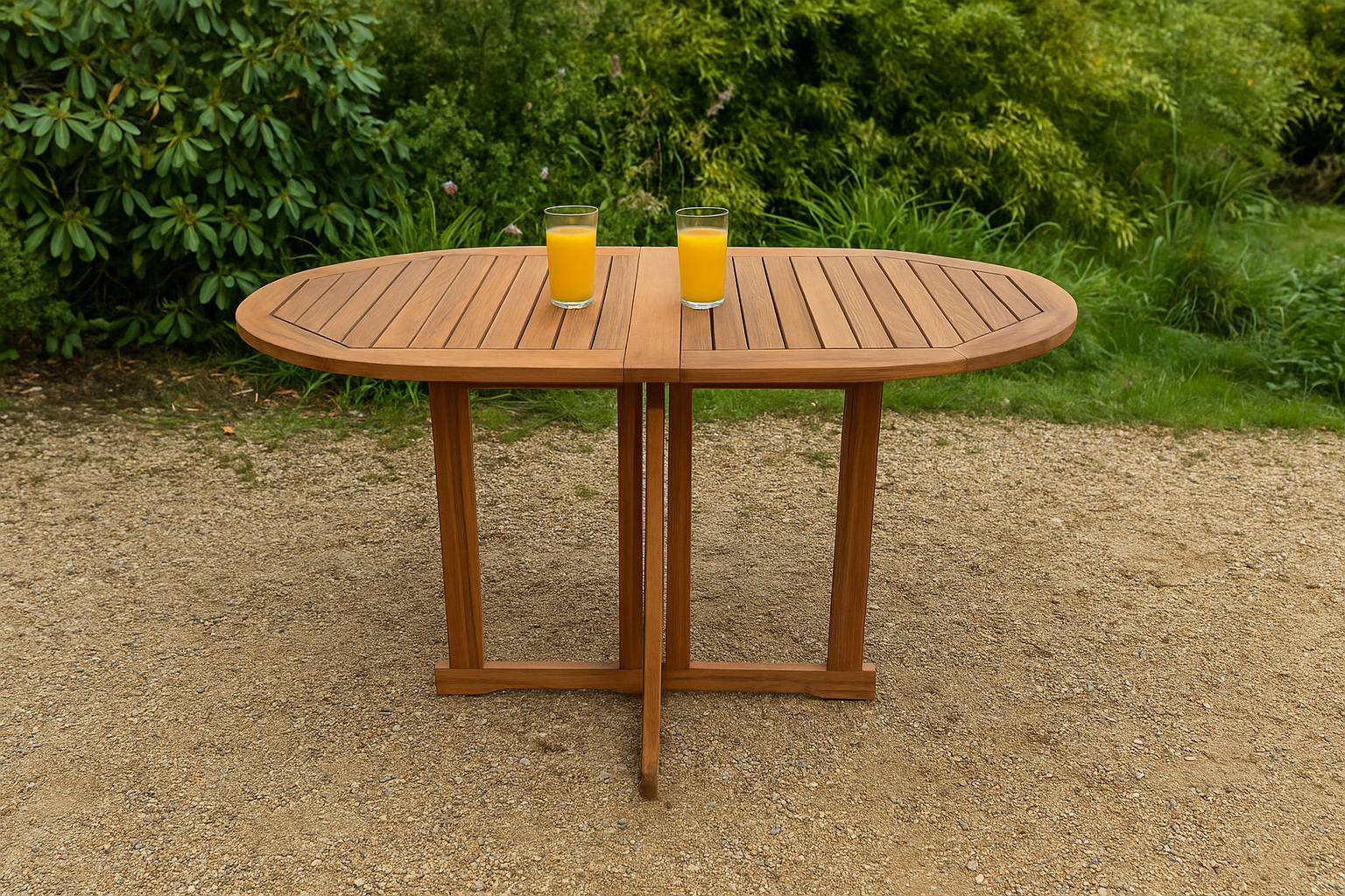 GARTENTISCH PEDRO - Beige, Holz (70/120/74cm) - SAM
