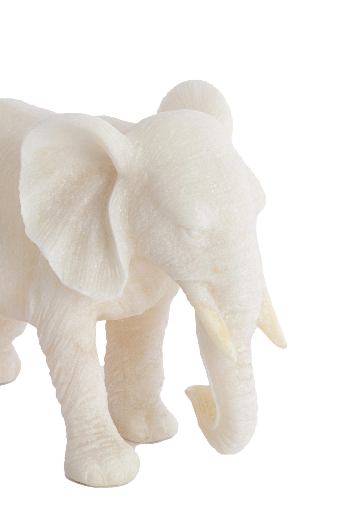 ORNAMENT Gajah Weiß 26/11/18 cm - Weiß, Kunststoff (11/18/26cm) - Light & Living