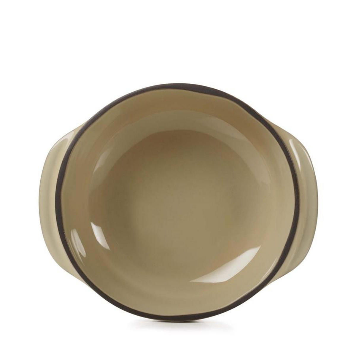 KASSEROLLE OHNE DECKEL CARACTERE 25 cl Muskatnuss - Multicolor, Keramik (14/12/5cm) - Revol Porcelaine France