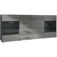 SIDEBOARD Carlos Avola-Anthrazit - Anthrazit, Holzwerkstoff (166/72/35cm) - Vladon