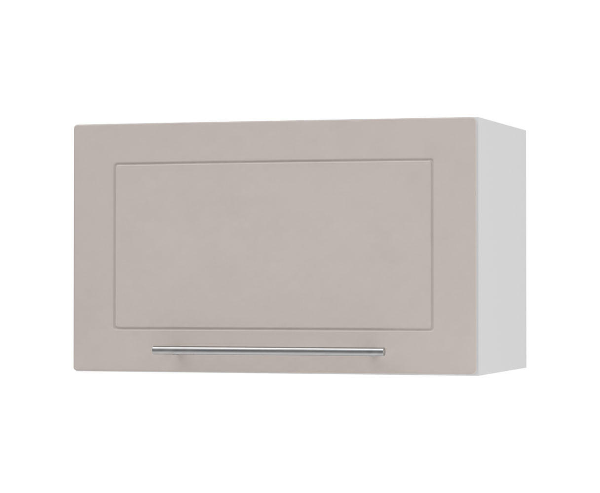 KLAPPHÄNGESCHRANK Kvantum W4B/60 Weiß / Kaschmir Matt 60 / 32,5 / 36cm - Kaschmir/Weiß, Holz/Holzwerkstoff (60/36/32.5cm) - Feldmann-Wohnen