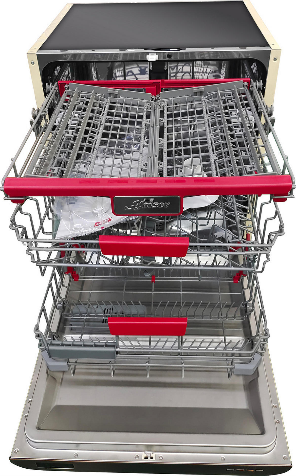 EINBAU-SPÜLMASCHINE S 60 U 88 XL ElfEm, Creme, 60 cm - Creme, Metall (59.8/81.5/62cm) - Kaiser Küchengeräte