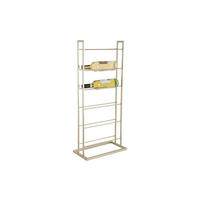 WEINREGAL Single Floor 38/20/84 cm - Goldfarben, Metall (20/84/38cm) - Present Time