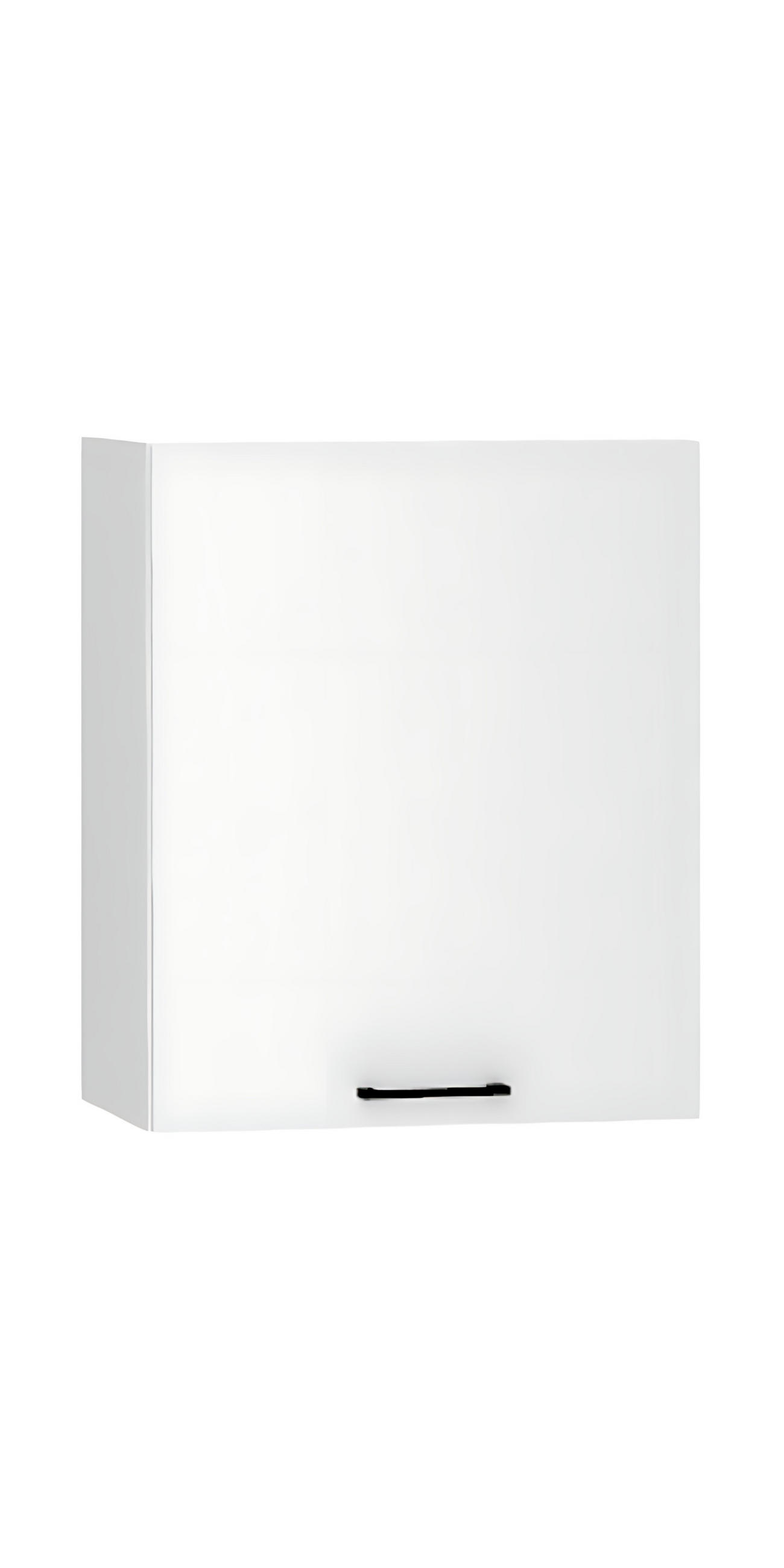 HÄNGESCHRANK W60 P/L - Dnoria - Praktisches Stauraum Konzept - Weiß, Holz/Metall (60/72/30cm) - ROYAL24_MARKT