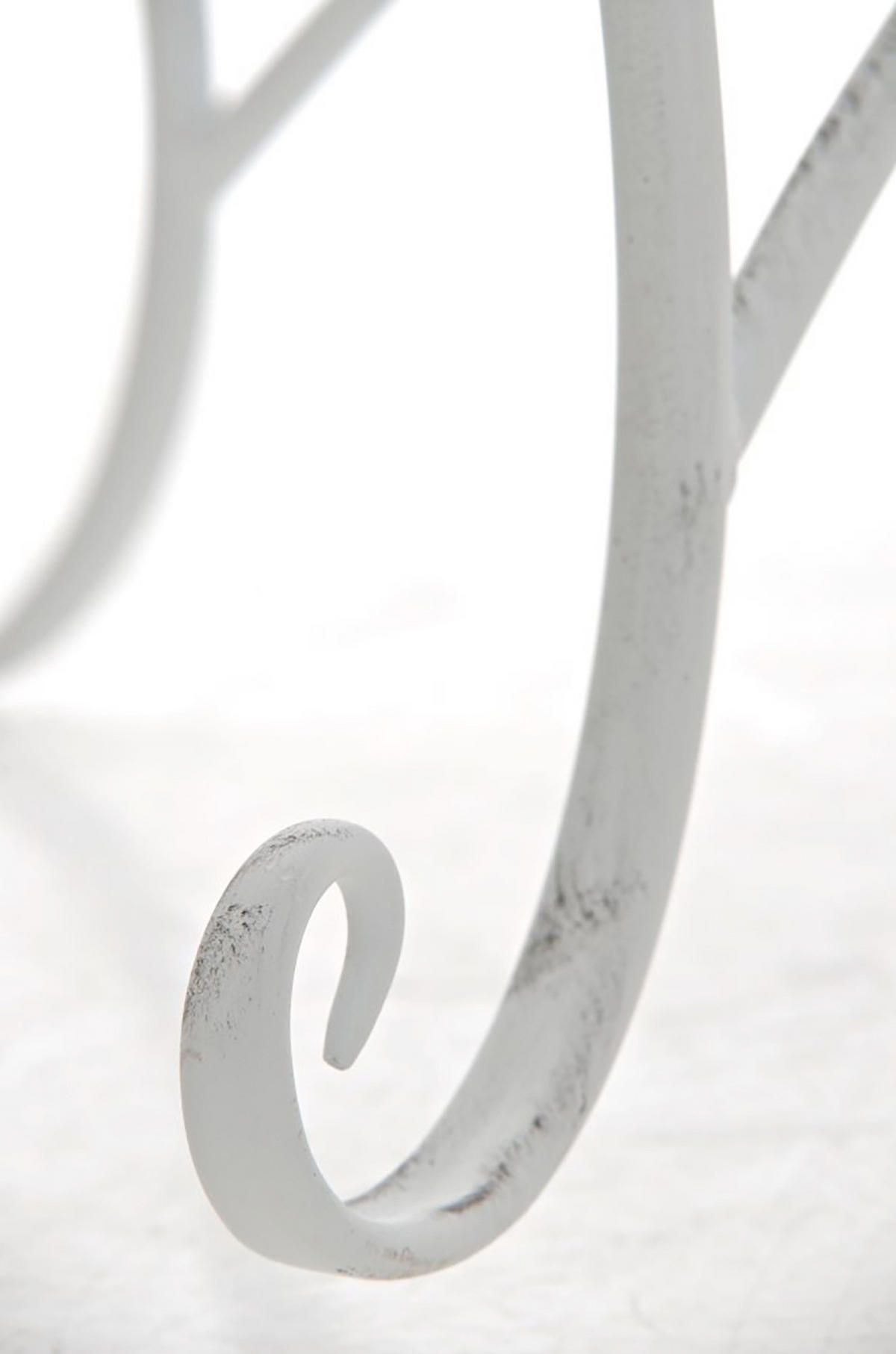 GARTENTISCH Sheen antik weiß - Creme, Metall (69/90/90cm) - TPFGarden