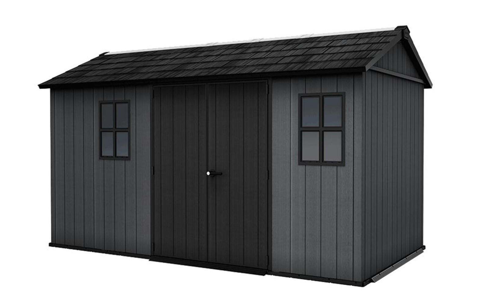 GARTENHAUS Newton - Grau, Kunststoff (413/246/230cm) - Keter