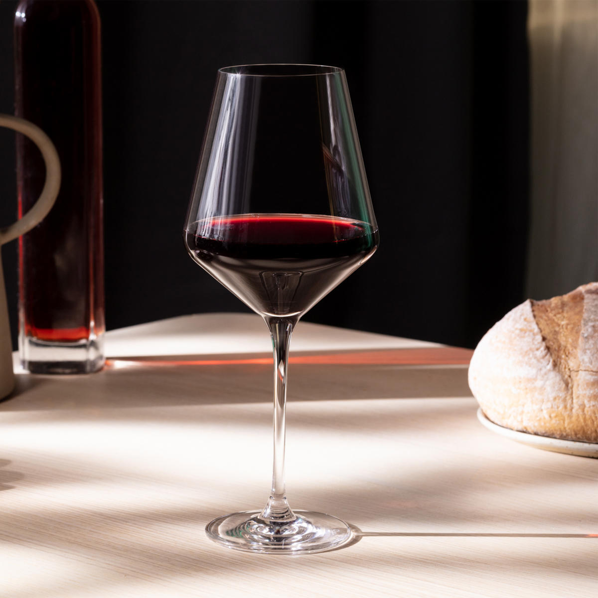 ROTWEINGLÄSER, AVANT-GARDE 6er-Set, 550 ml - Transparent, Glas (0.55L) - Krosno Glass