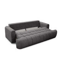 SOFA in Graphit - Graphitfarben, Textil (246/92/115cm) - Home Collective