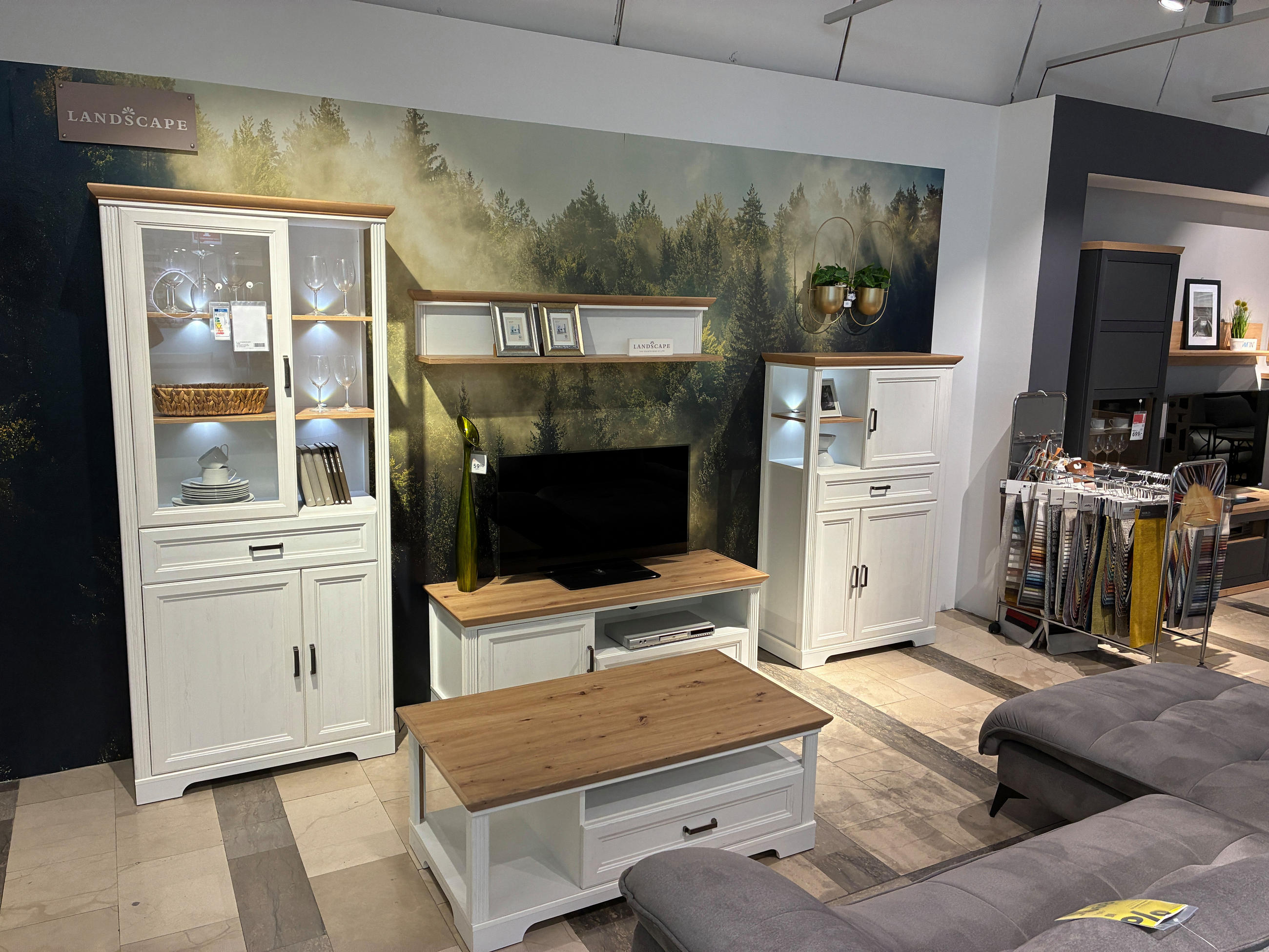 DNEVNI REGAL JASMIN+KLUBSKA MIZA - Landscape
