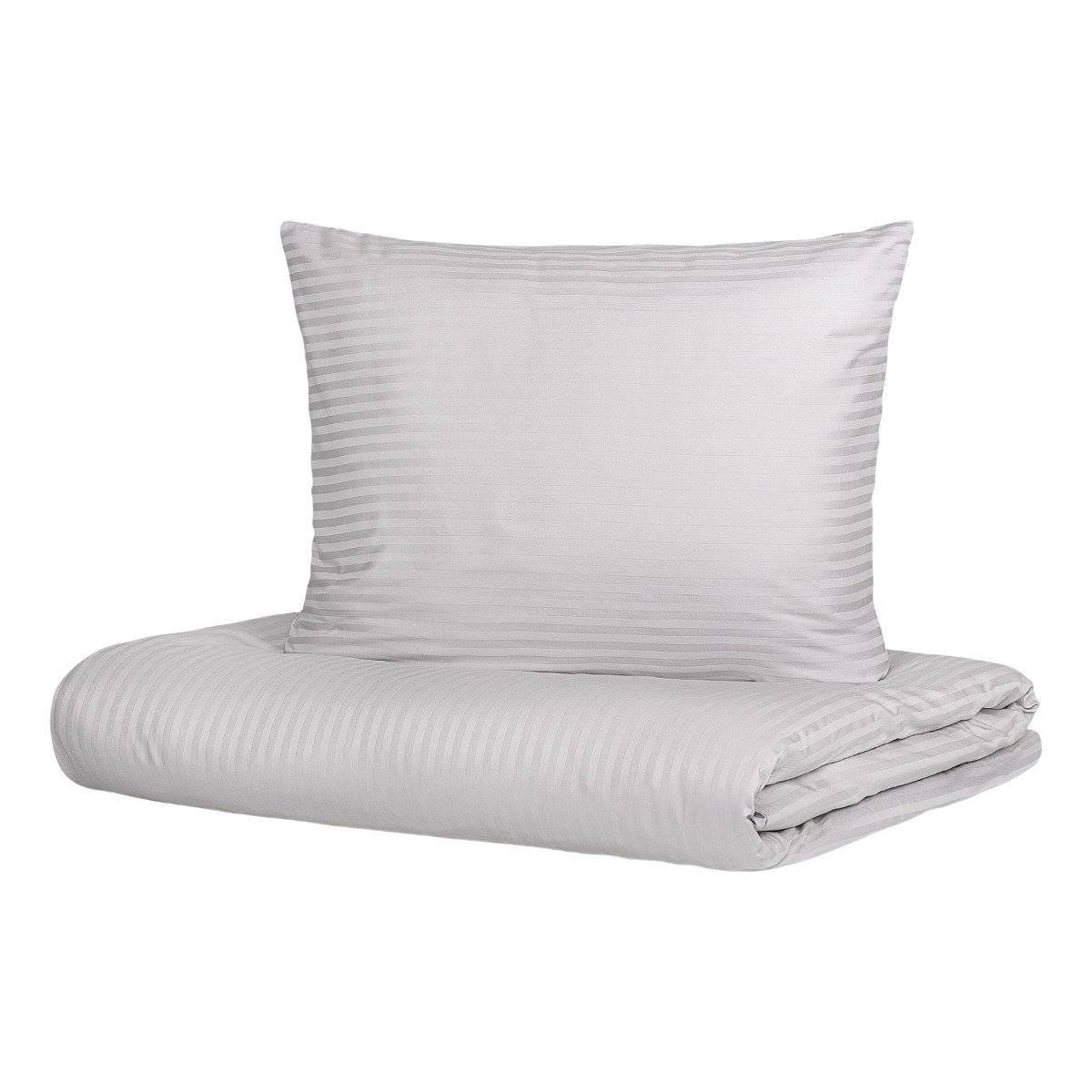 BETTWÄSCHE Agnes grau 220/200 cm - Grau, Textil (220/200cm) - Homla