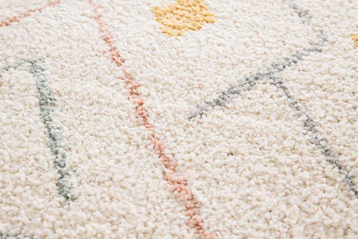 TEPPICH dicker und bequemer Shaggy beige - Beige, Textil (80/150cm) - AFK Living