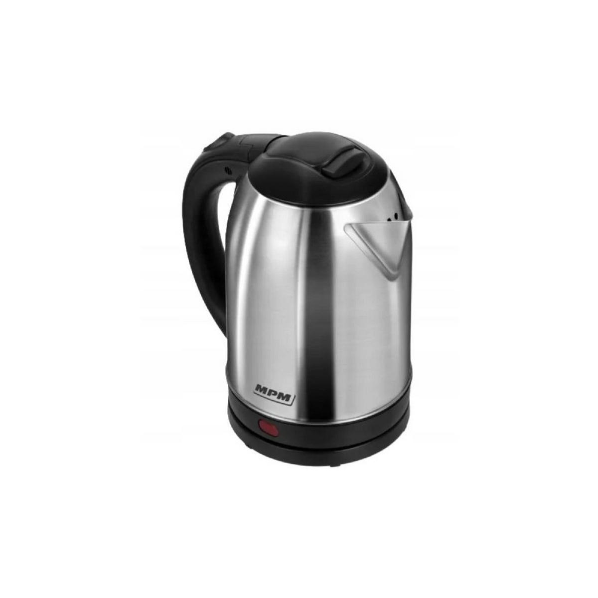 WASSERKOCHER ELEKTRISCH Silber 21/16.6/23 cm MCZ131MMPM - Silberfarben, Metall (16.6/23/21cm) - MPM 