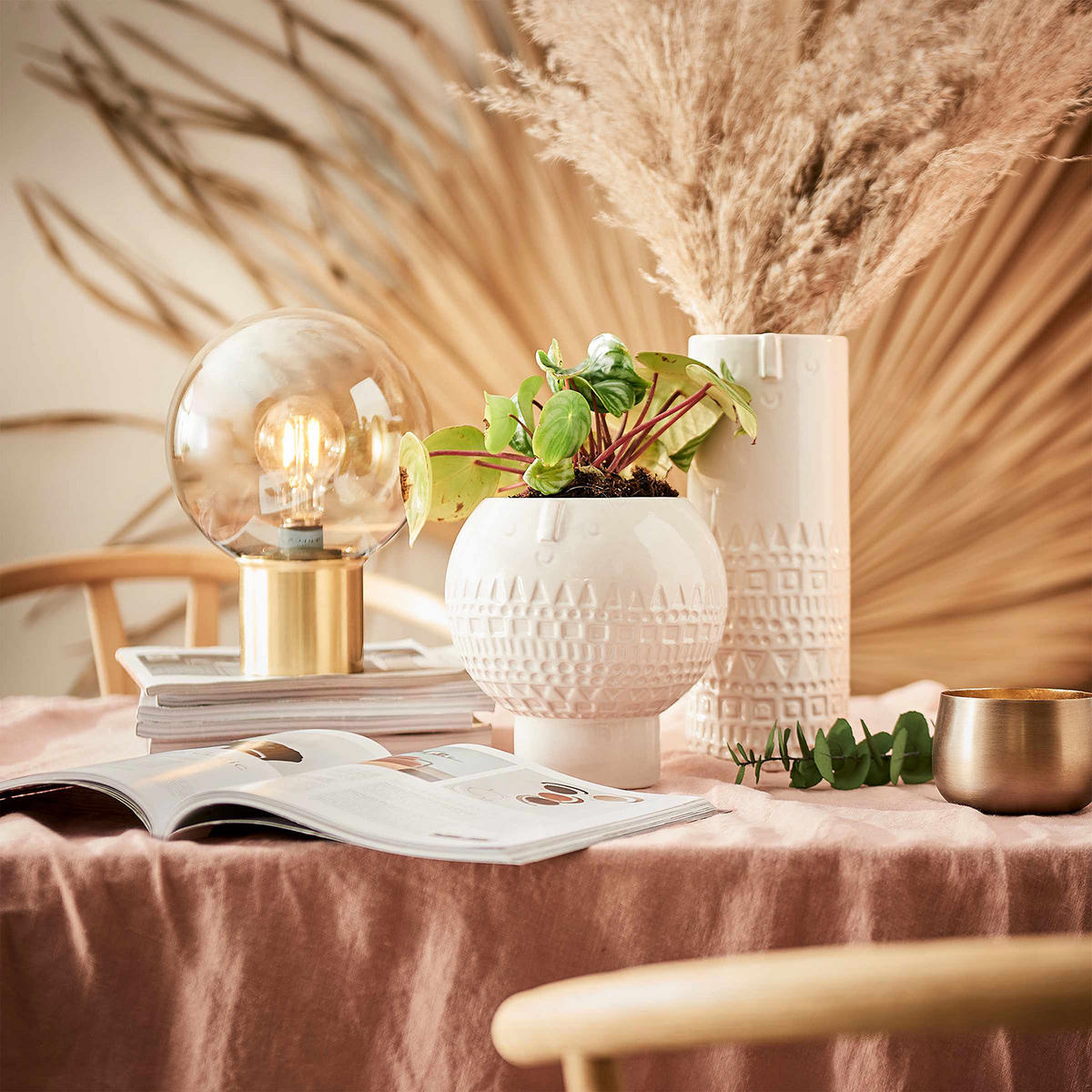 VASE Artist - Weiß, Keramik (28cm) - Butlers