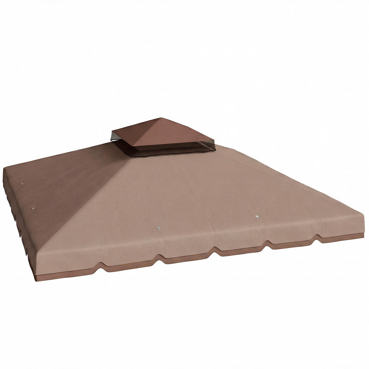 ERSATZDACH Braun 1 Stück - Braun, Naturmaterialien (300/0.1/300cm) - GiPP