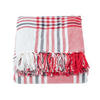 WOHNDECKE 150/200 cm, Schottenkaro, 100% Baumwolle - Rot, Textil (150/200cm) - Homescapes