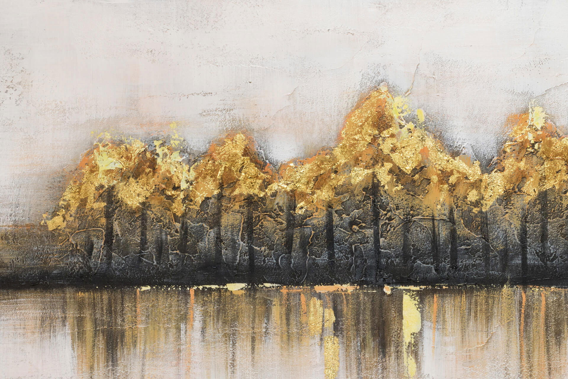 ÖLGEMÄLDE 120/60 cm - Braun, Holz/Textil (1.98/60cm) - KUNSTLOFT