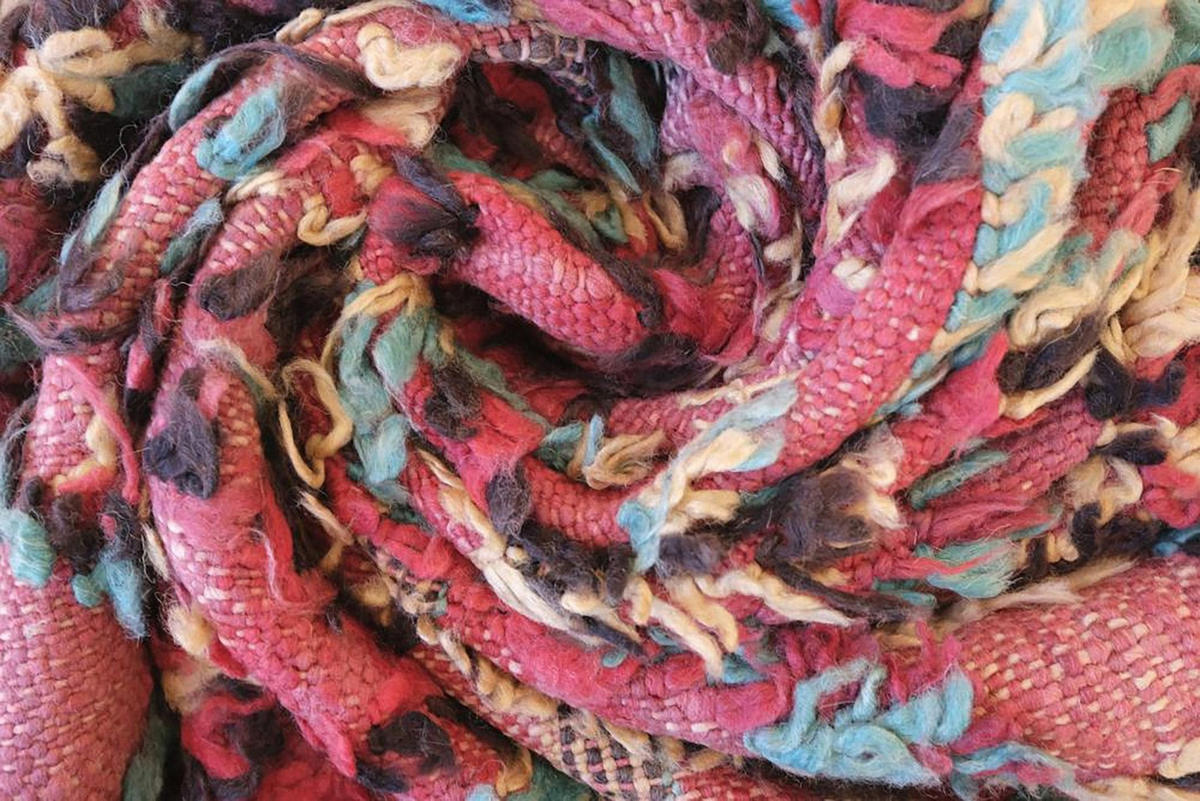 BERBERTEPPICH aus reiner Wolle 144x 240 cm - Multicolor, Naturmaterialien (144/240cm) - AFK Living