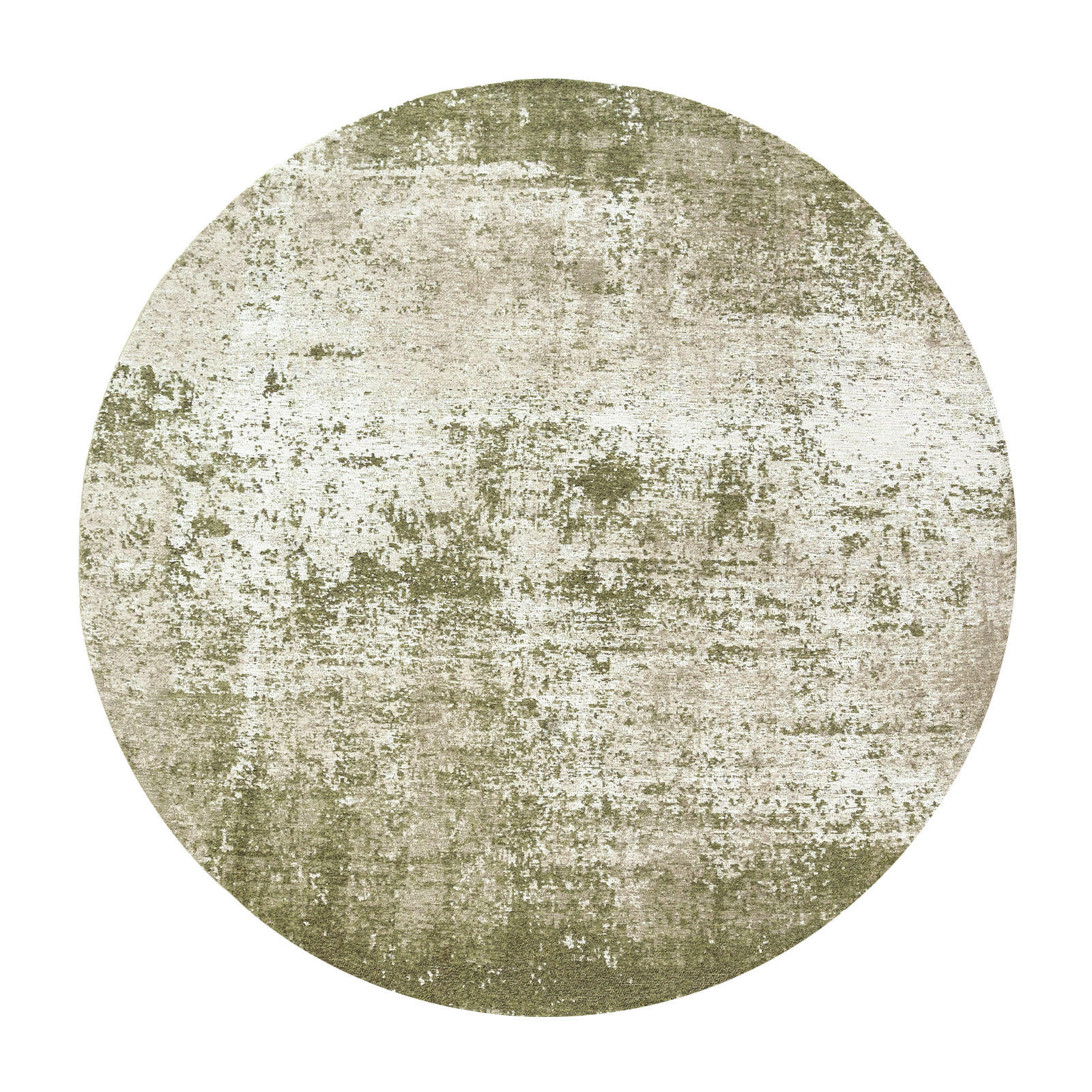 TEPPICH Uranus Virgin Land 240/240 cm - Grün, Textil (240/240cm) - Louis De Poortere