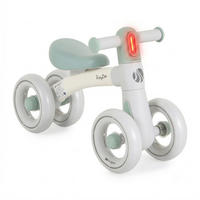 LAUFRAD RollyBoo 10 Zoll grün EVA-Reifen Stoßdämpfer Beleuchtung 4 Räder - Grün, Metall (56/20/35cm)