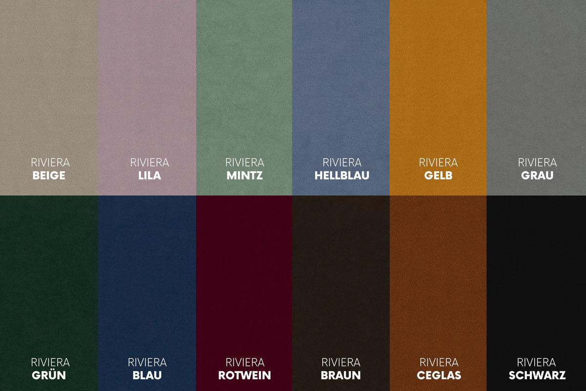 BOXBETT Mit Bettkasten Matratze Topper RIMINI Stoff Riviera Blau 140x200 cm H2-Pocket - Blau, Holz/Textil (140/200cm) - Kaiser Möbel