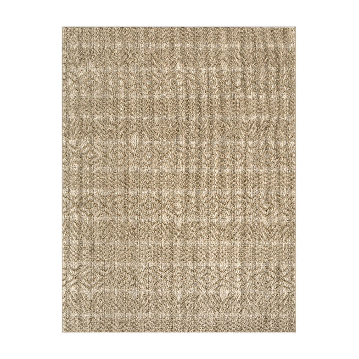 Paco Home Kurzflorteppich Natur 120x160 cm