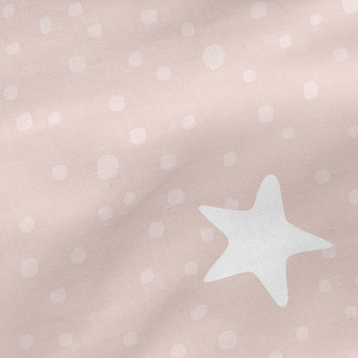 NORDIC-SACK little star 90x200 cm ohne füllung rosa - Pink, Textil (90/200cm) - Happy Friday