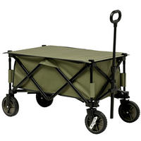 GARTENWAGEN DE-18762 - Grün, Metall (55/93/108cm) - ComfortXL