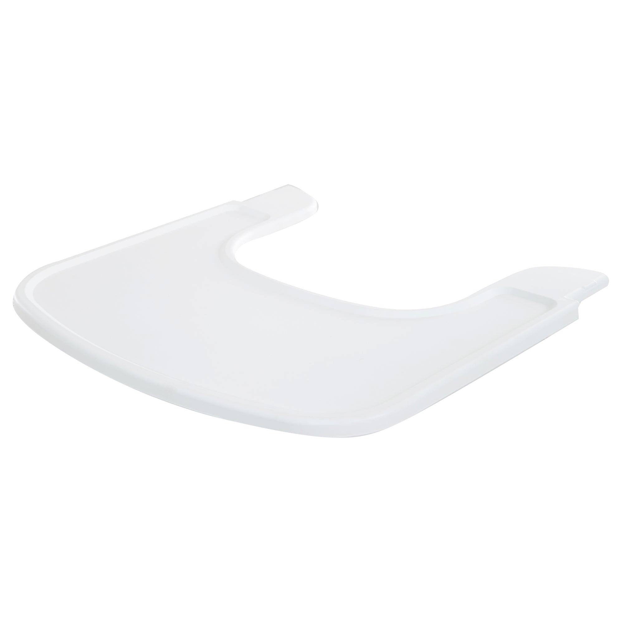 KUNSTSTOFF-ESSBRETT Sit Up Flex Weiß - Weiß, Kunststoff (44/1.8/41cm) - Roba