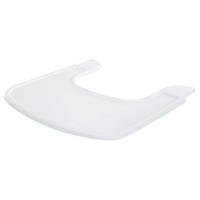 KUNSTSTOFF-ESSBRETT Sit Up Flex Weiß - Weiß, Kunststoff (44/1.8/41cm) - Roba