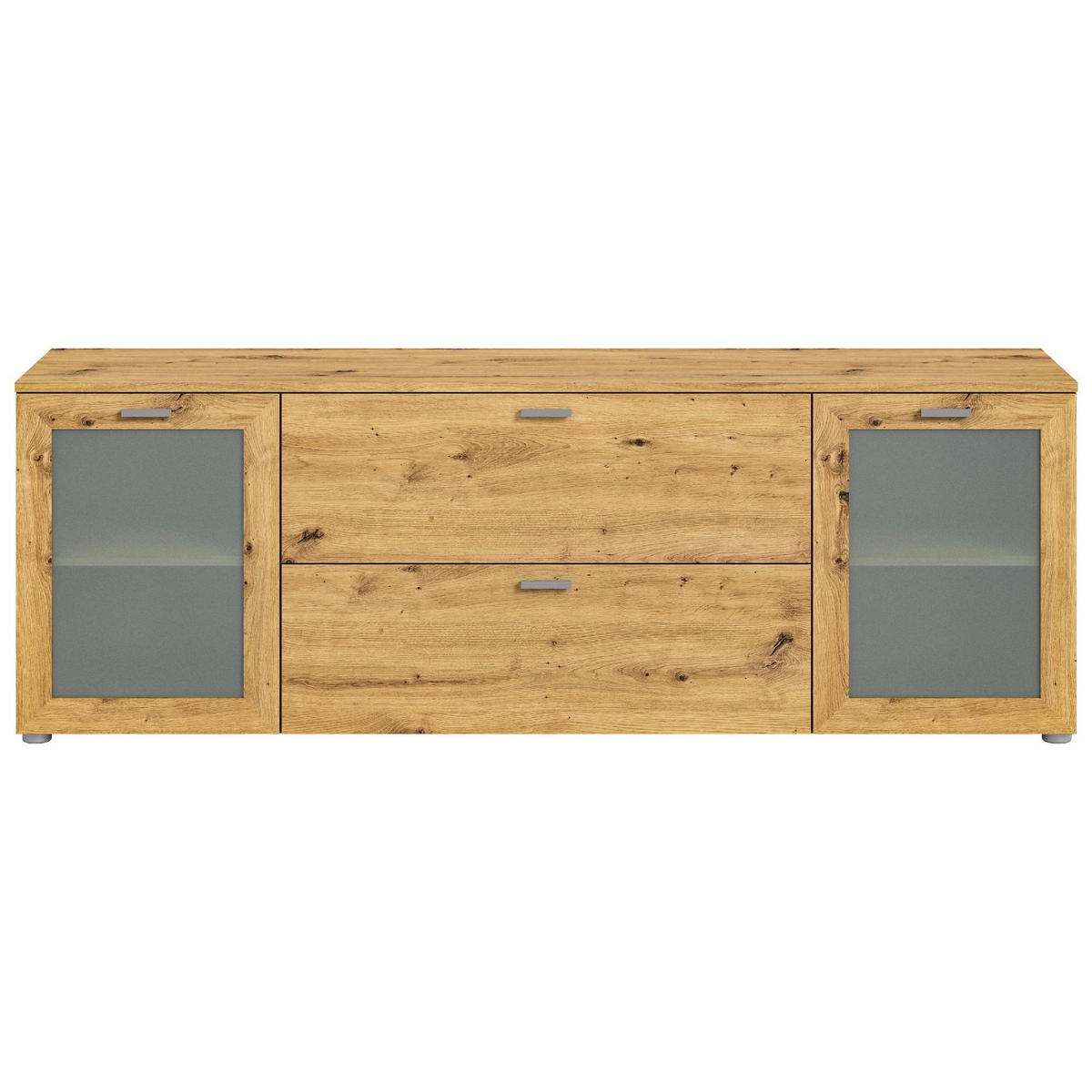 LOWBOARD Xeno 37/180/62 cm - Braun, Holzwerkstoff (180/62/37cm) - Xonox